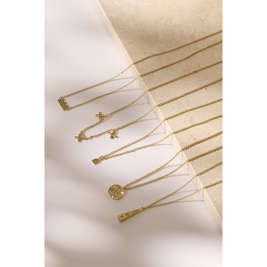 Westertoren Necklace Gold Plated-5