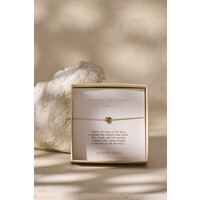 thumb-Heart of gold Bracelet Gold Plated-3
