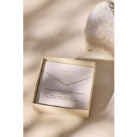 thumb-Diamond Necklace Gold Plated-3