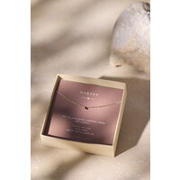 thumb-Garnet Ketting Verguld-3