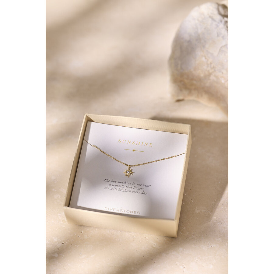 Sunshine Necklace Gold Plated-4