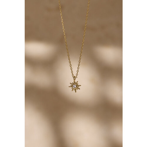Sunshine Necklace Gold Plated 