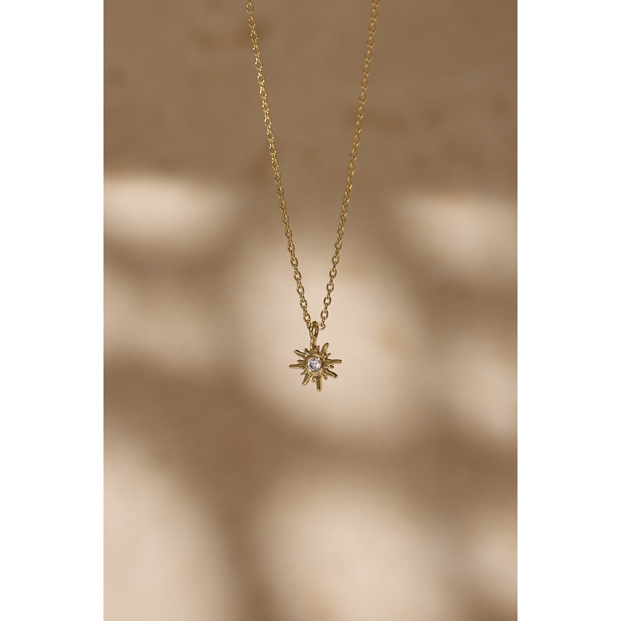 Sunshine Necklace Gold Plated-1