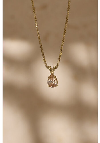 Drop Necklace Gold Plated 