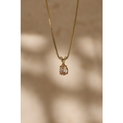 Drop Necklace Gold Plated 