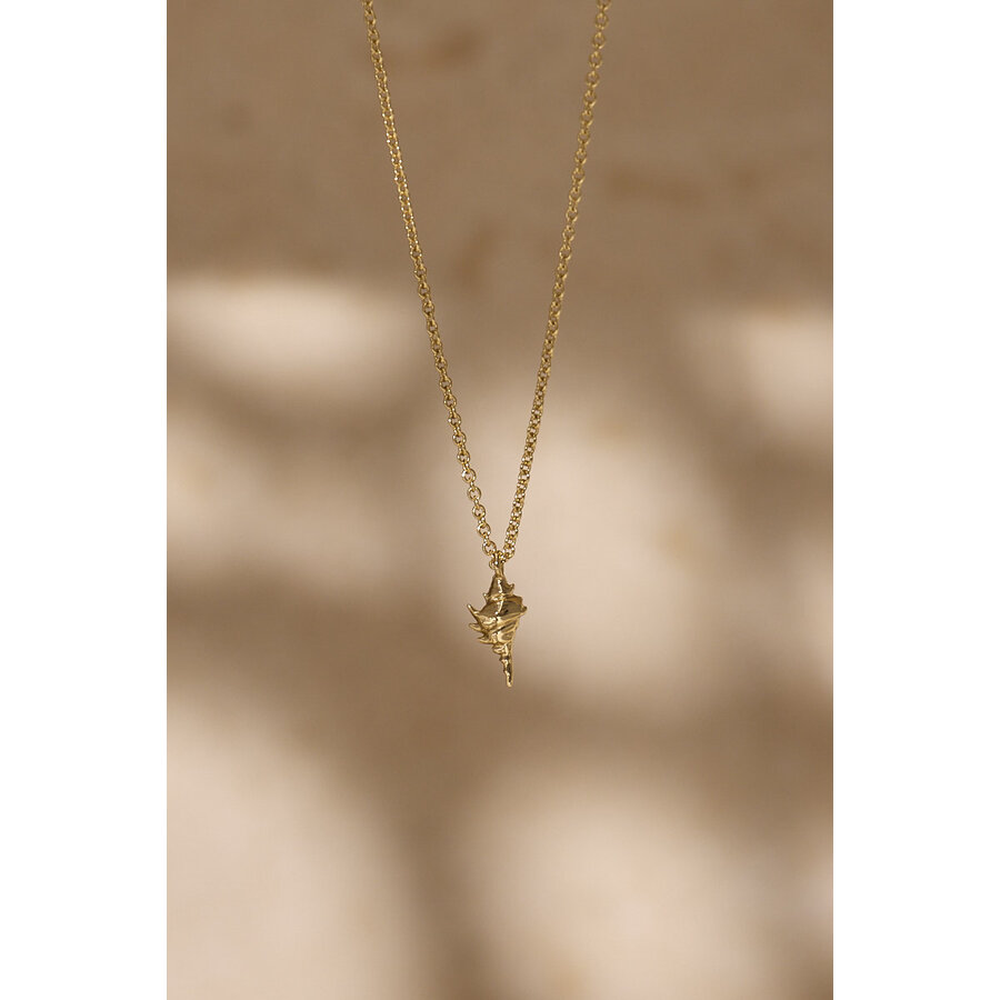 Shell Necklace Gold Plated-1