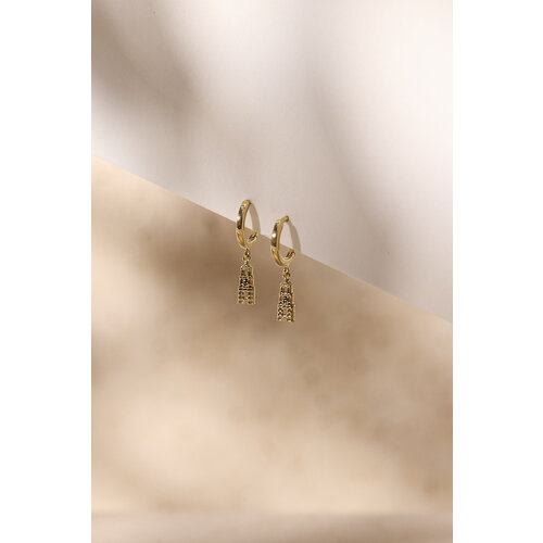 Domtoren Utrecht Earrings Gold Plated 