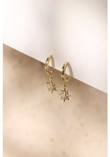 Sunshine Hoops Gold Plated 