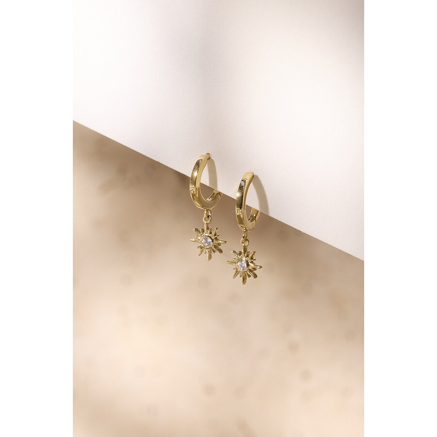Sunshine Hoops Gold Plated-1