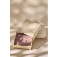 thumb-Shell Hoops Gold Plated-3