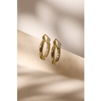 thumb-Inner Beauty Hoops Gold Plated-1