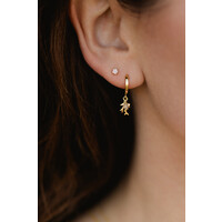 thumb-Coral Hoops Verguld (labradorite)-2