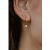 thumb-Sunshine Hoops Gold Plated-2