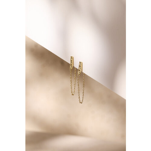 Metropolis Earrings Gold Plated 