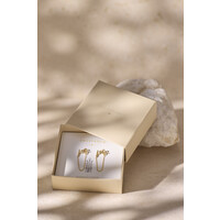 thumb-Metropolis Earrings Gold Plated-4
