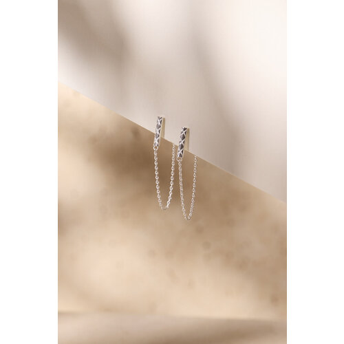 Metropolis Earrings Silver 
