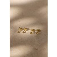 thumb-Rise and Shine Studs Gold Plated-2
