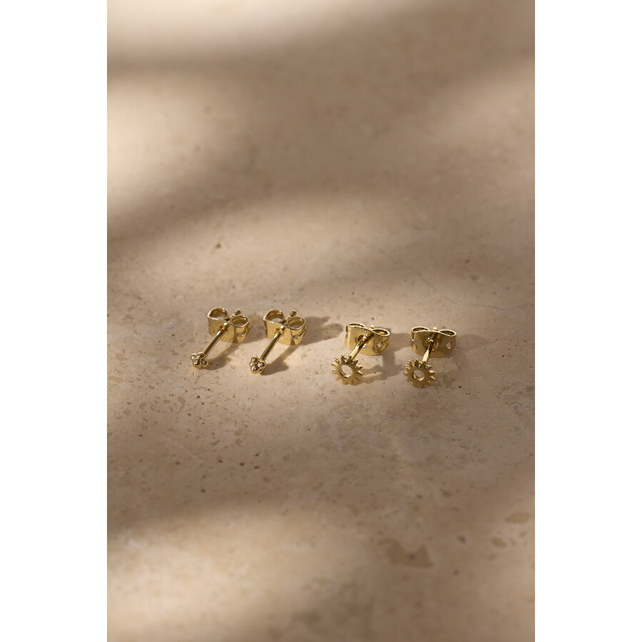 Rise and Shine Studs Gold Plated-2