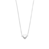 Heart of gold Neckalce Silver