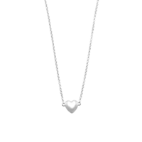 Heart of gold Ketting Zilver