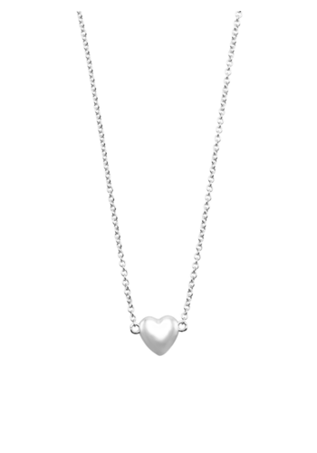 Heart of gold Ketting Zilver 