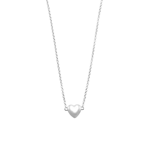 Heart of gold Necklace Silver 