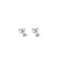 Go Slow Studs Zilver