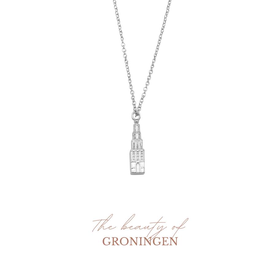 Martini Necklace Silver-1