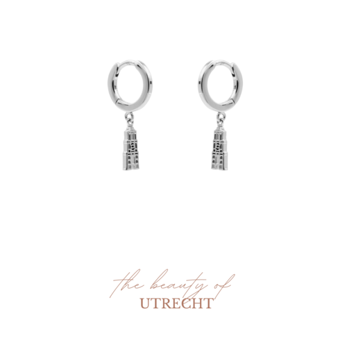 Domtoren Utrecht Earrings Silver 