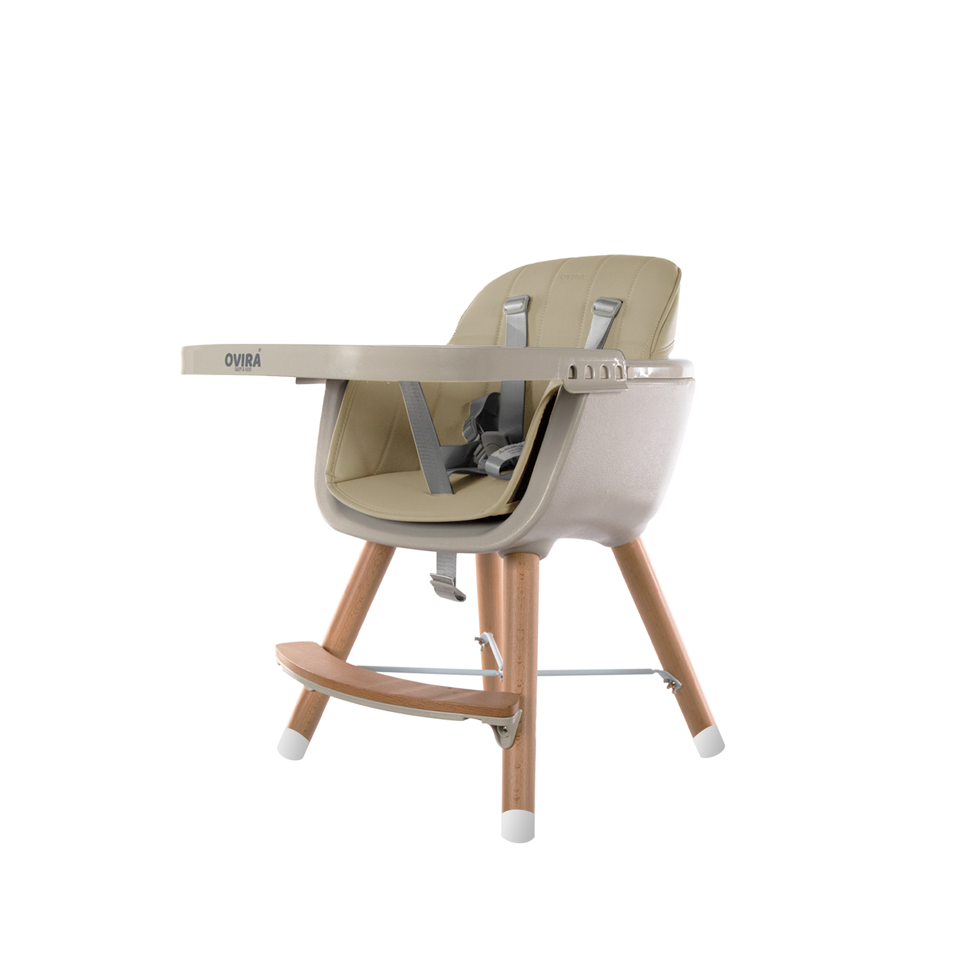 Voorlopige Arbeid verkiezen OVIRA - Kinderstoel - 2 in 1 - Meegroeistoel - Wooden beige - VOTIRA -  Lifestyle en Wonen