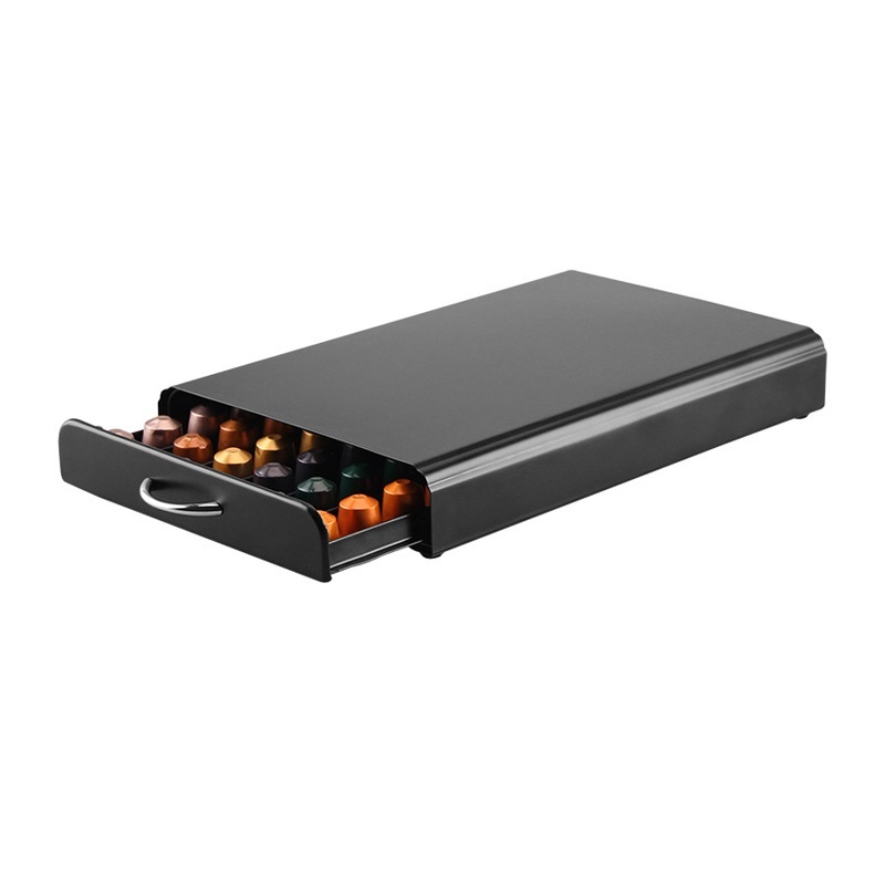 Capsule Houder met Lade - Nespresso Koffie Pad en Cups Houder - 60 stuks