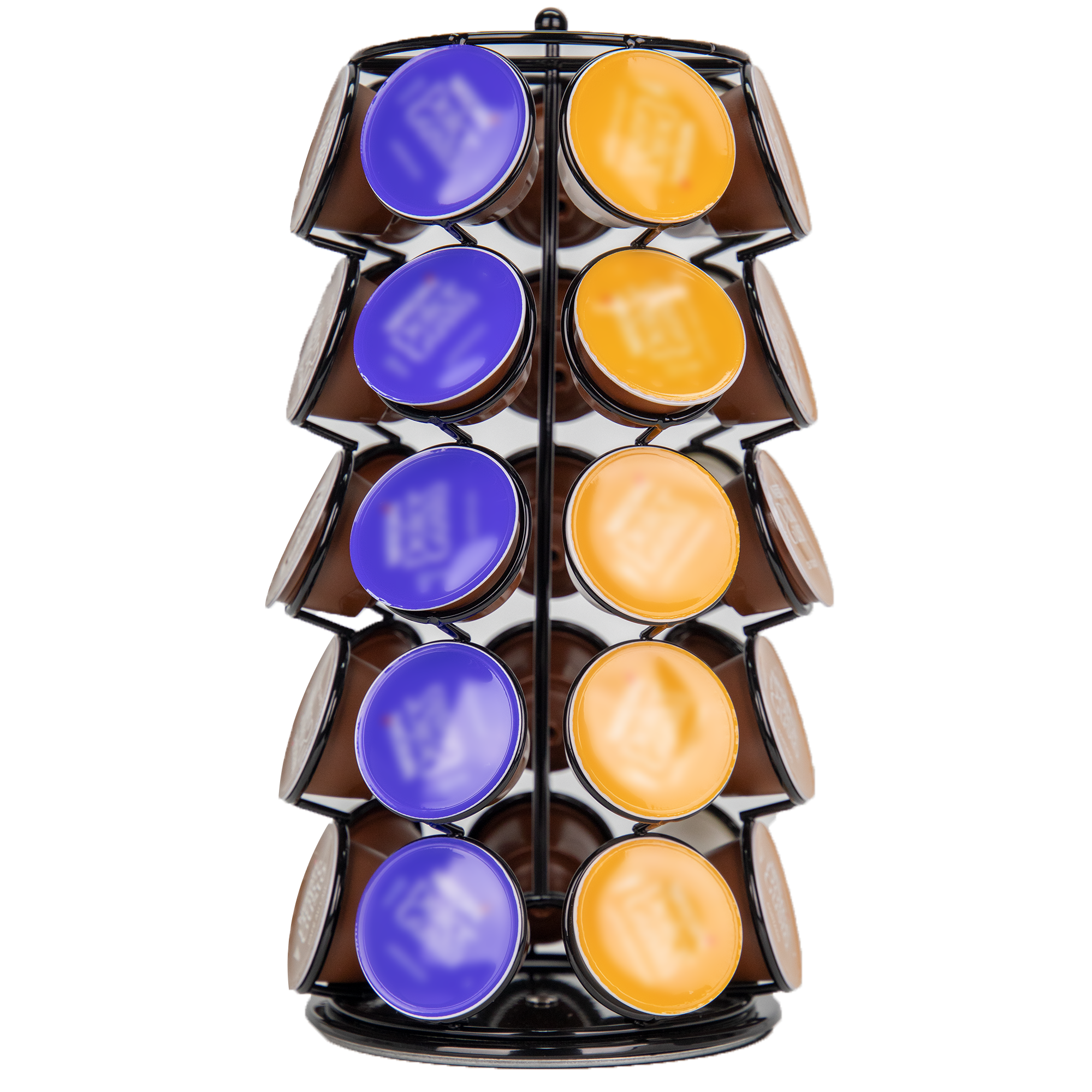Dolce Gusto capsulehouder - 360° draaibaar - 35 stuks - Zwart