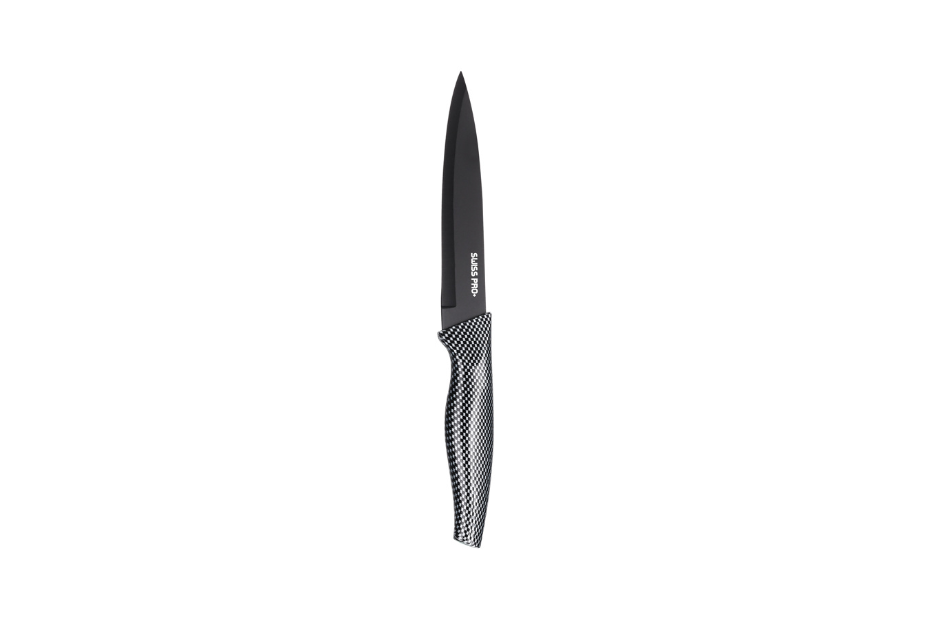 Keukenmessenset - 6-delig - Carbon - Ergonomisch handvat - Anti-kleef laag