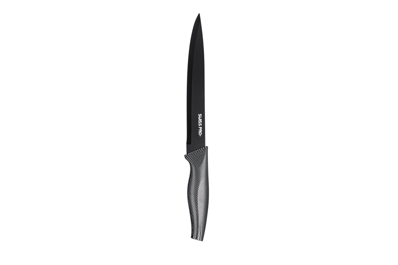 Keukenmessenset - 6-delig - Carbon - Ergonomisch handvat - Anti-kleef laag