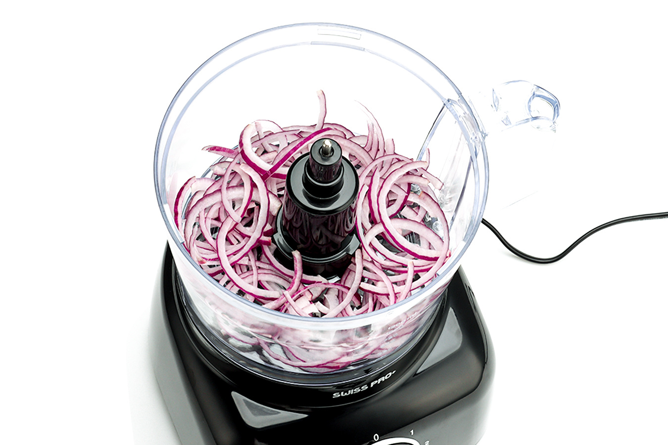 Foodprocessor - 13-delig - 600W - 3-standen - 1,2L - Zwart
