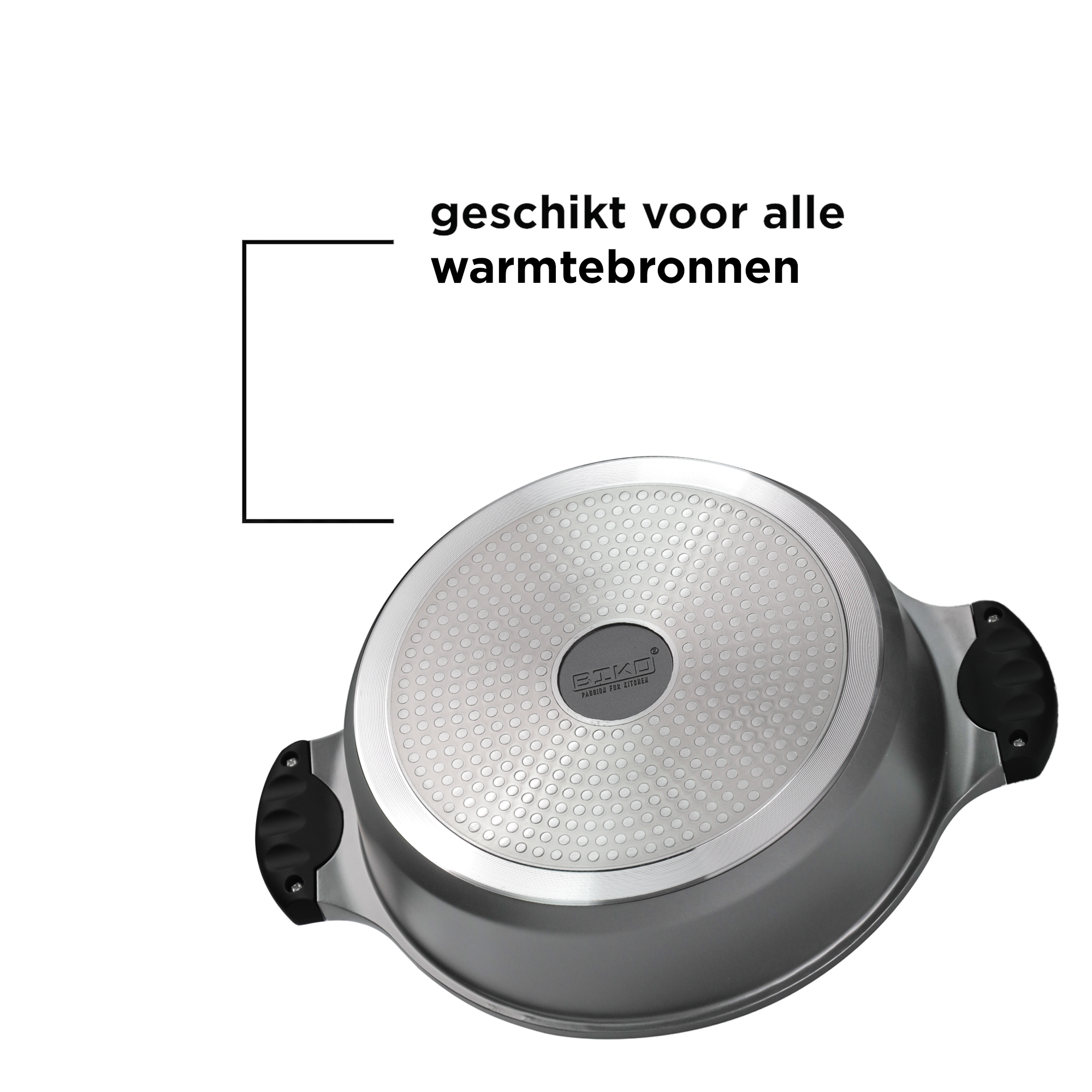 Aluminium Tajine | Meknes | Alle warmtebronnen | Ø 28 cm | Zilver
