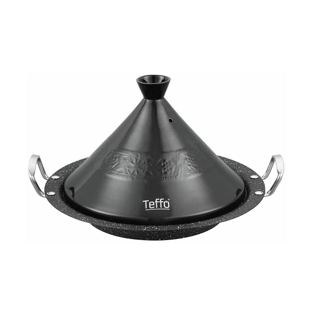 Tajine - Anti-aanbaklaag - PFOA-vrij - Zwart