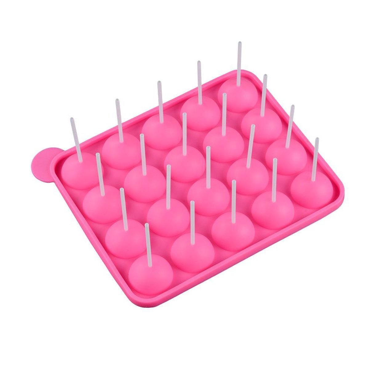 Siliconen bakvorm - Cakepop - Mal - 20 Gaatjes - BPA-vrij