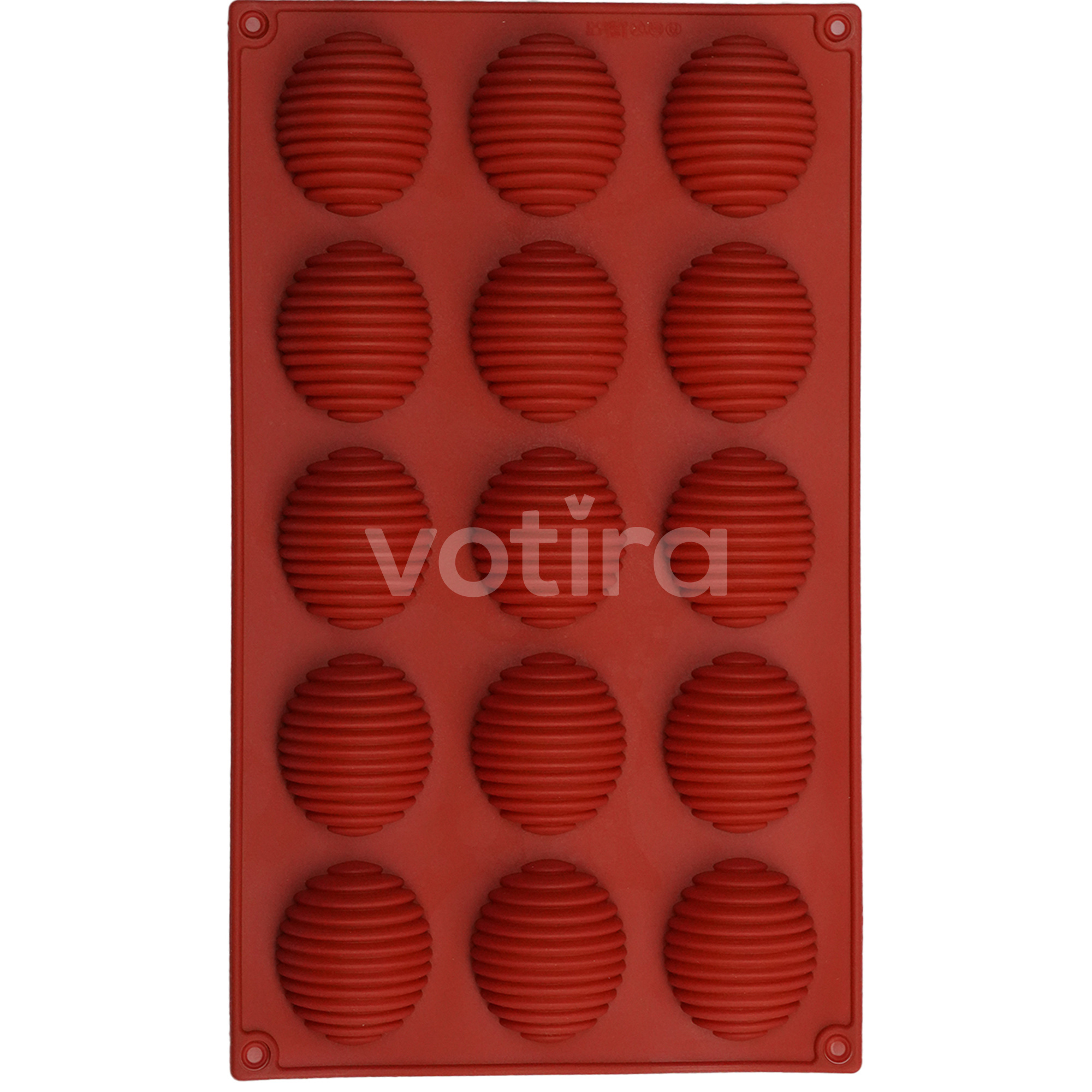 Siliconen bakvorm - Canele - Mal - 15 vormpjes - BPA-vrij