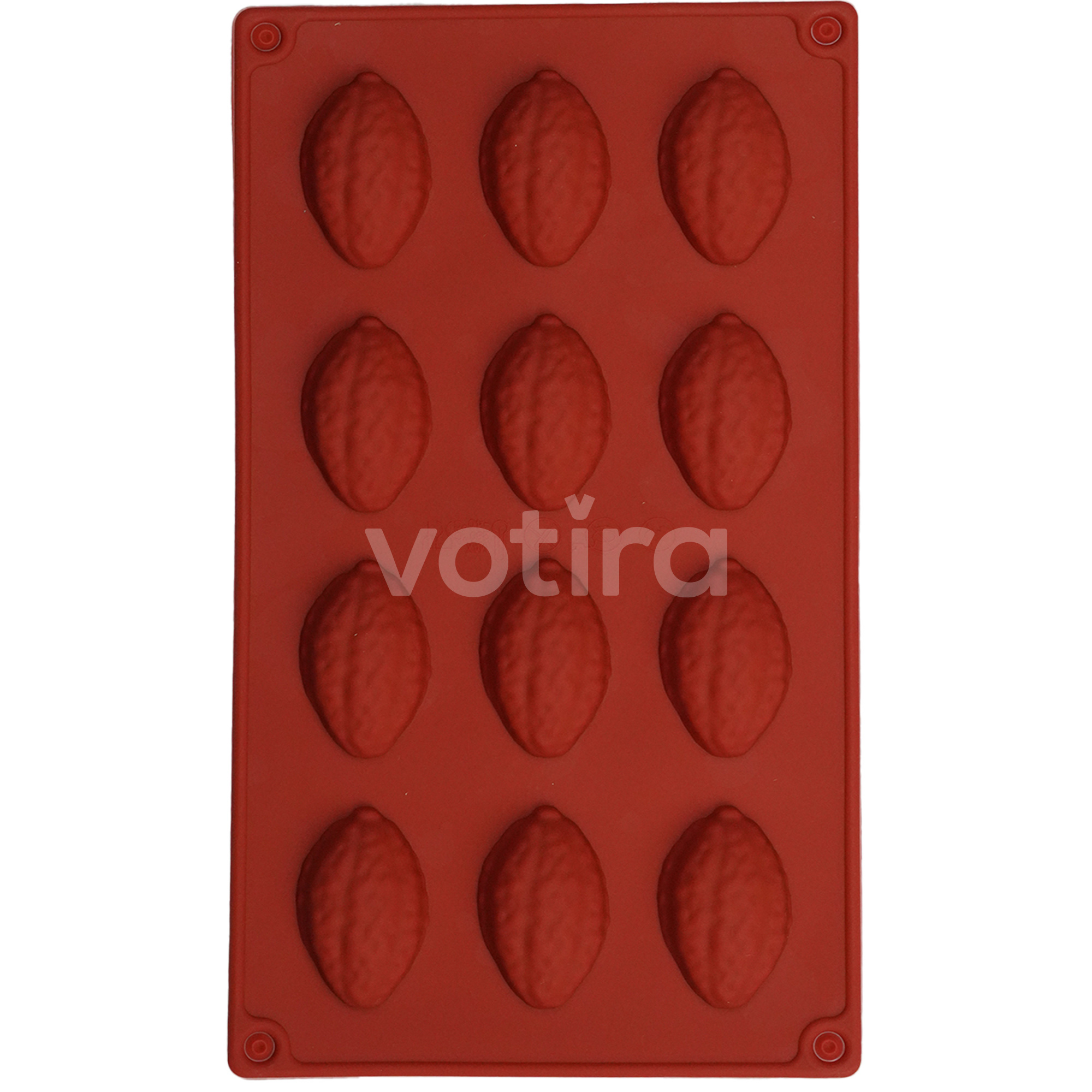 Siliconen bakvorm - Savarin - Mal - 12 vormpjes - BPA-vrij