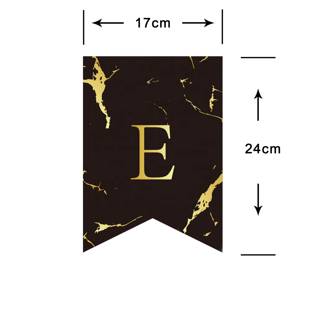 Eid Mubarak versiering - Eid feest versiering - Versiering - Decoratieset - Zwart
