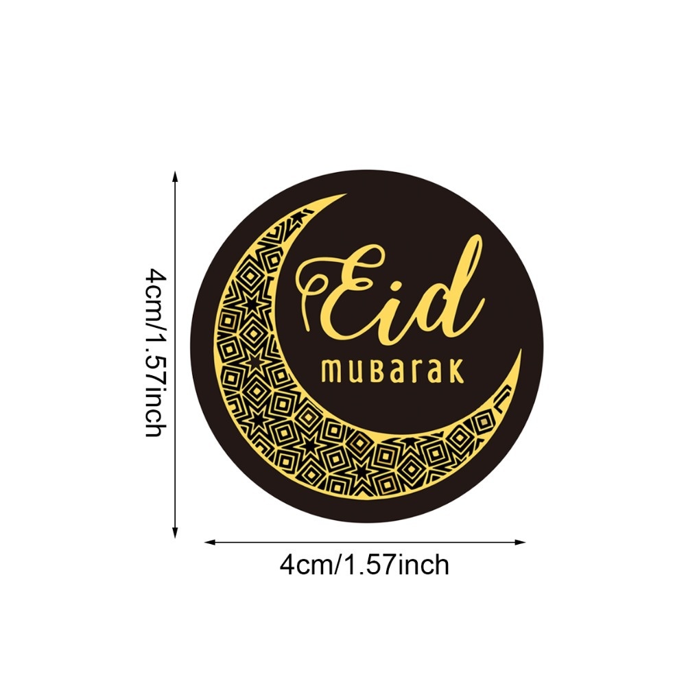 Eid Mubarak versiering - Eid feest versiering - Versiering - Decoratieset - Zwart