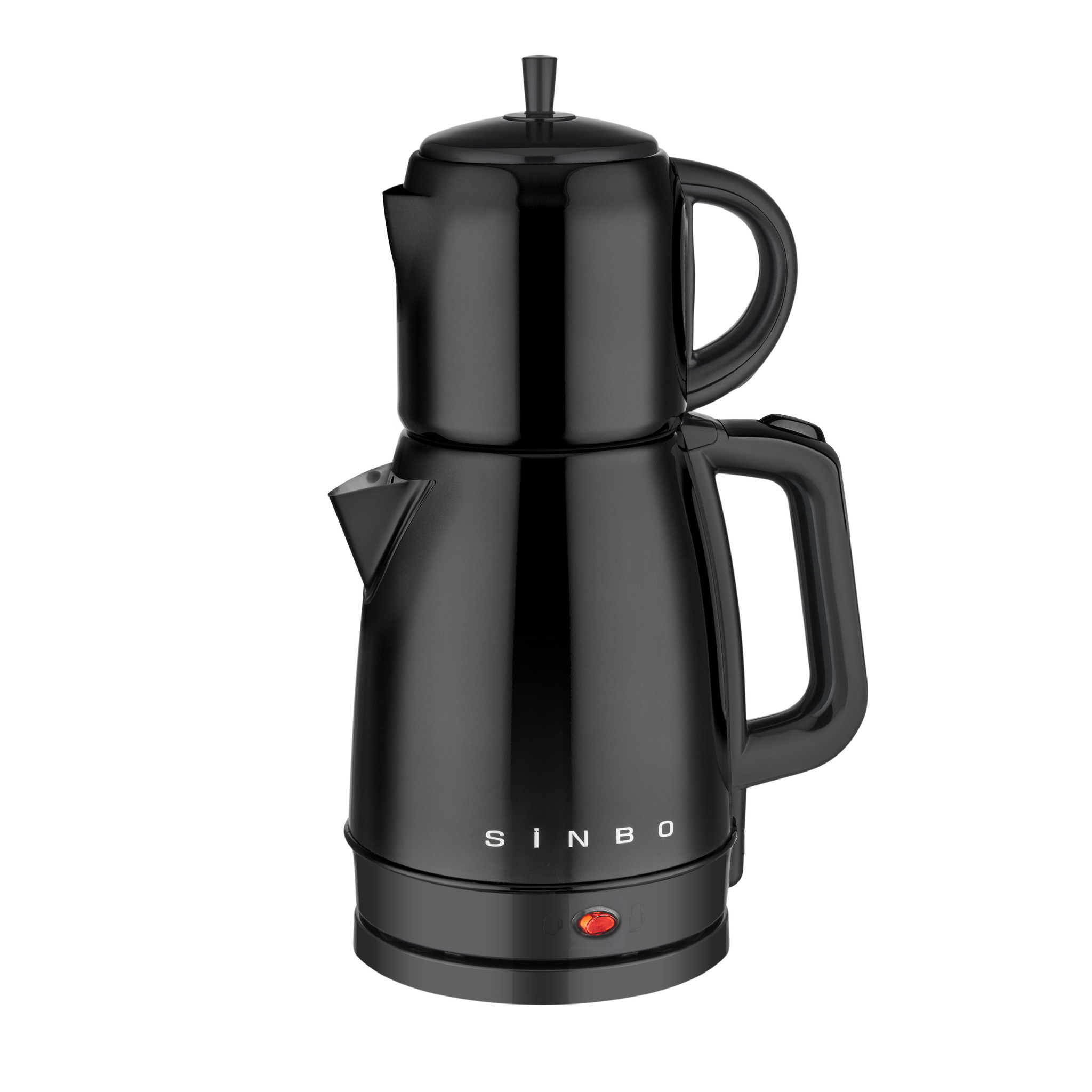 Elektrische Theepot - Waterkoker - Turkse Theepot - 1600W - Zwart