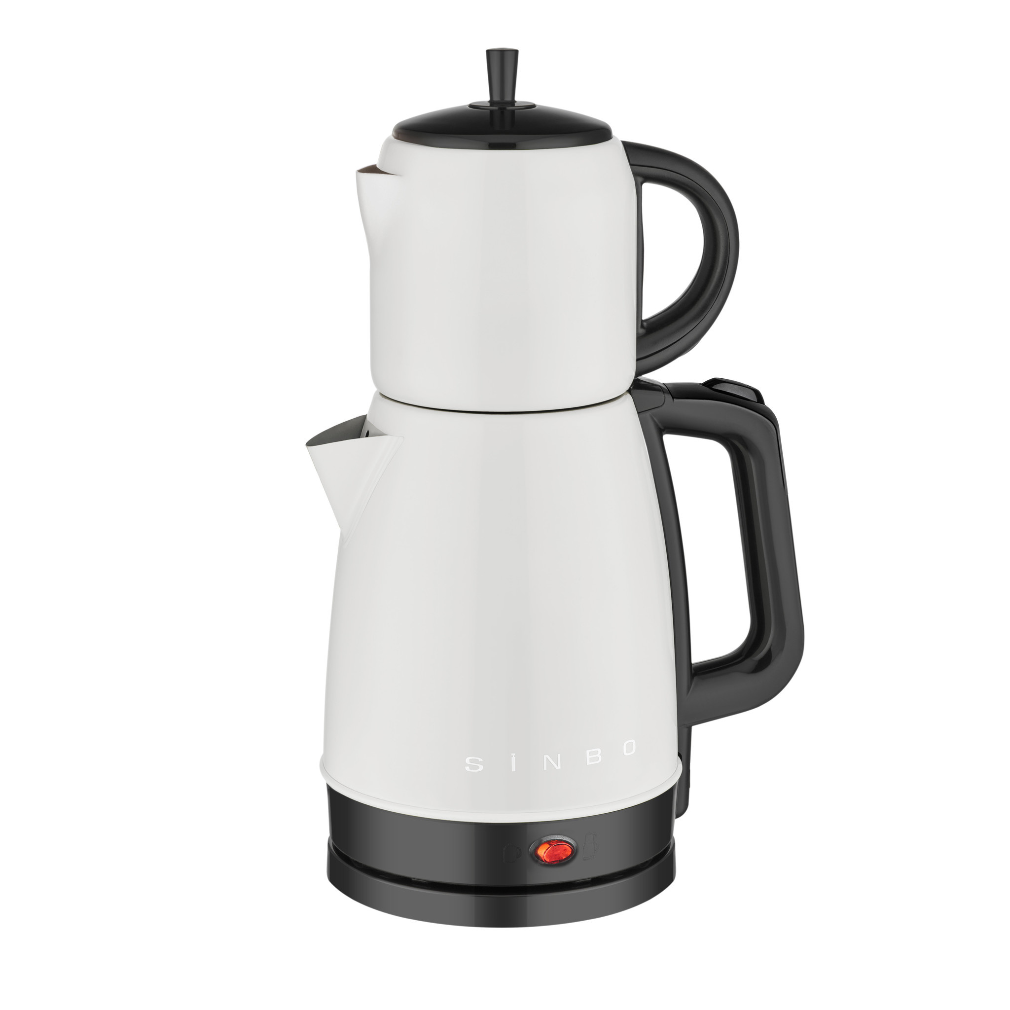 Elektrische Theepot - Waterkoker - Turkse Theepot - 1600W - Wit