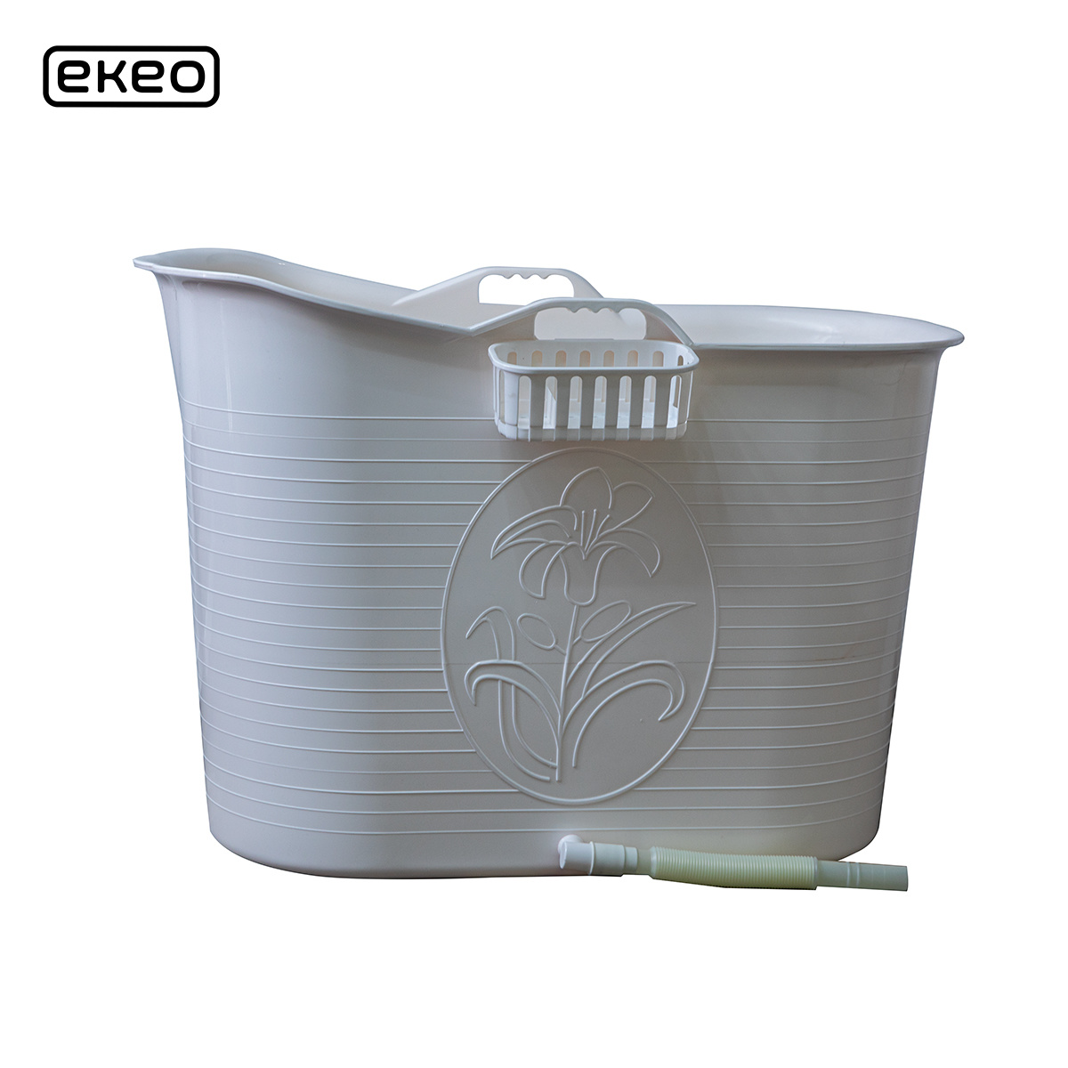 Zitbad Nancy - 200L - Bath Bucket - Wit
