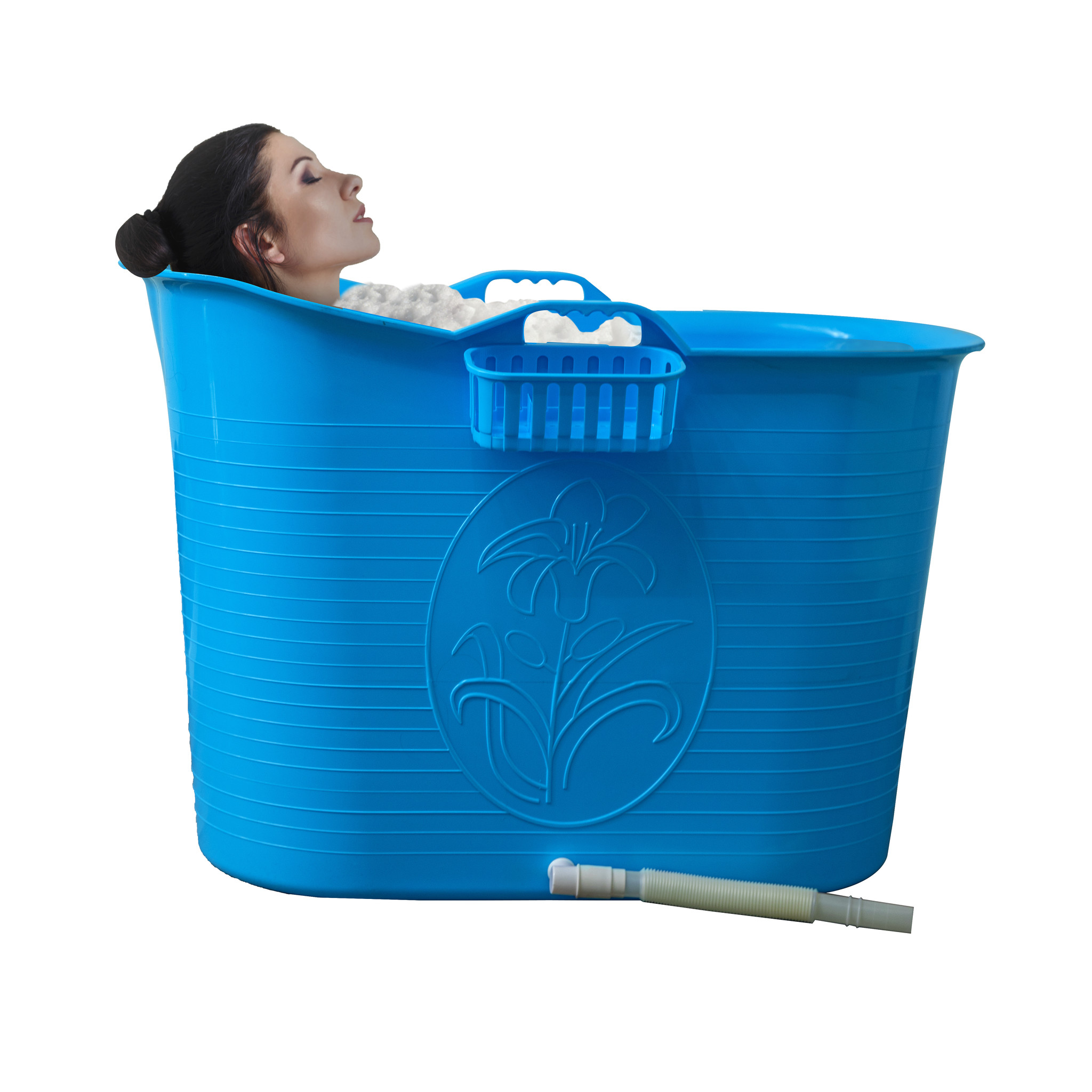 Zitbad Nancy - 200L - Bath Bucket - Blauw
