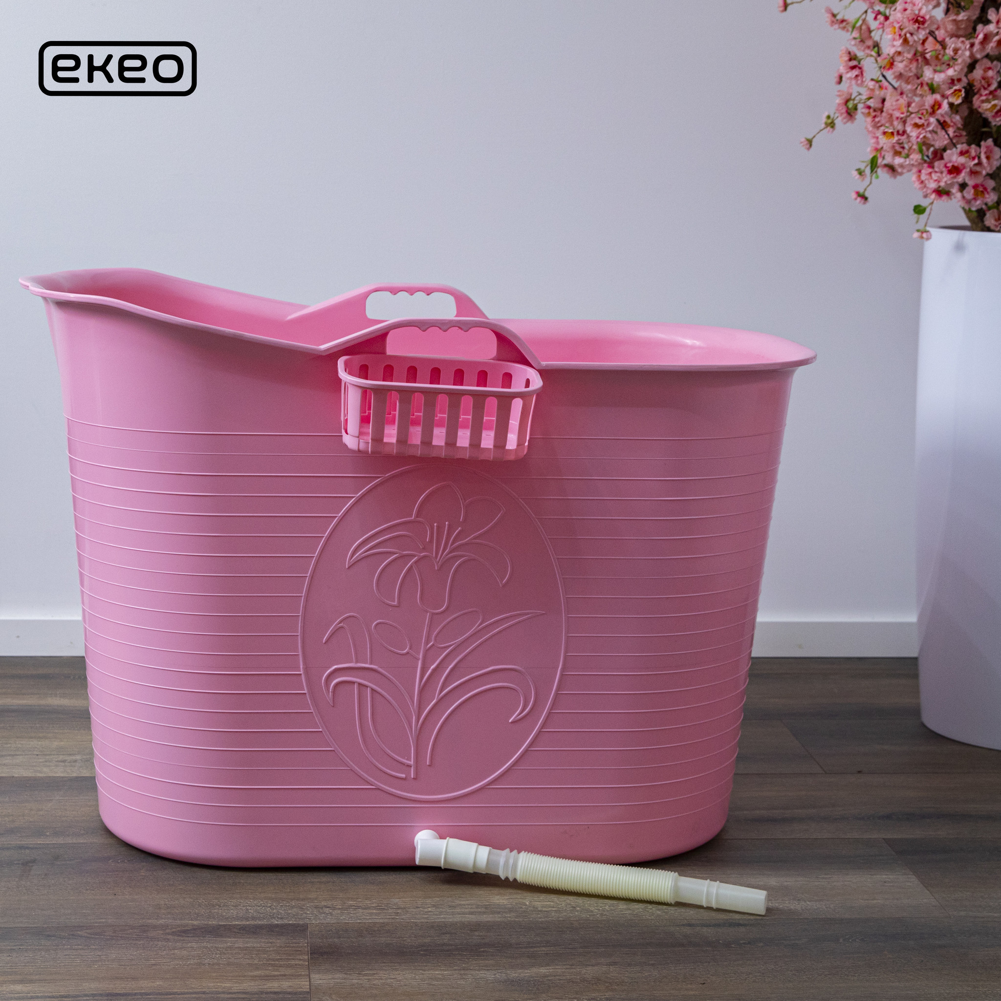 Zitbad Nancy - 200L - Bath Bucket - Roze