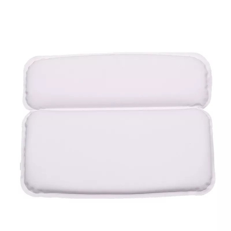 Luxe Badkussen - Anti Slip Zuignappen - Kussen voor in Bad en Jacuzzi - Waterdicht - Wit