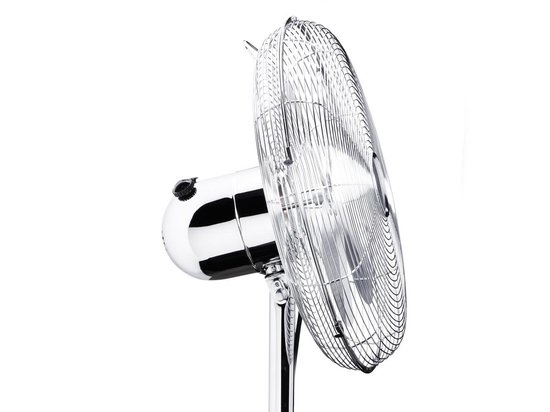 Luxe ventilator - Statiefventilator - 3 snelheidsstanden - Ø 40 cm - Verstelbaar - RVS