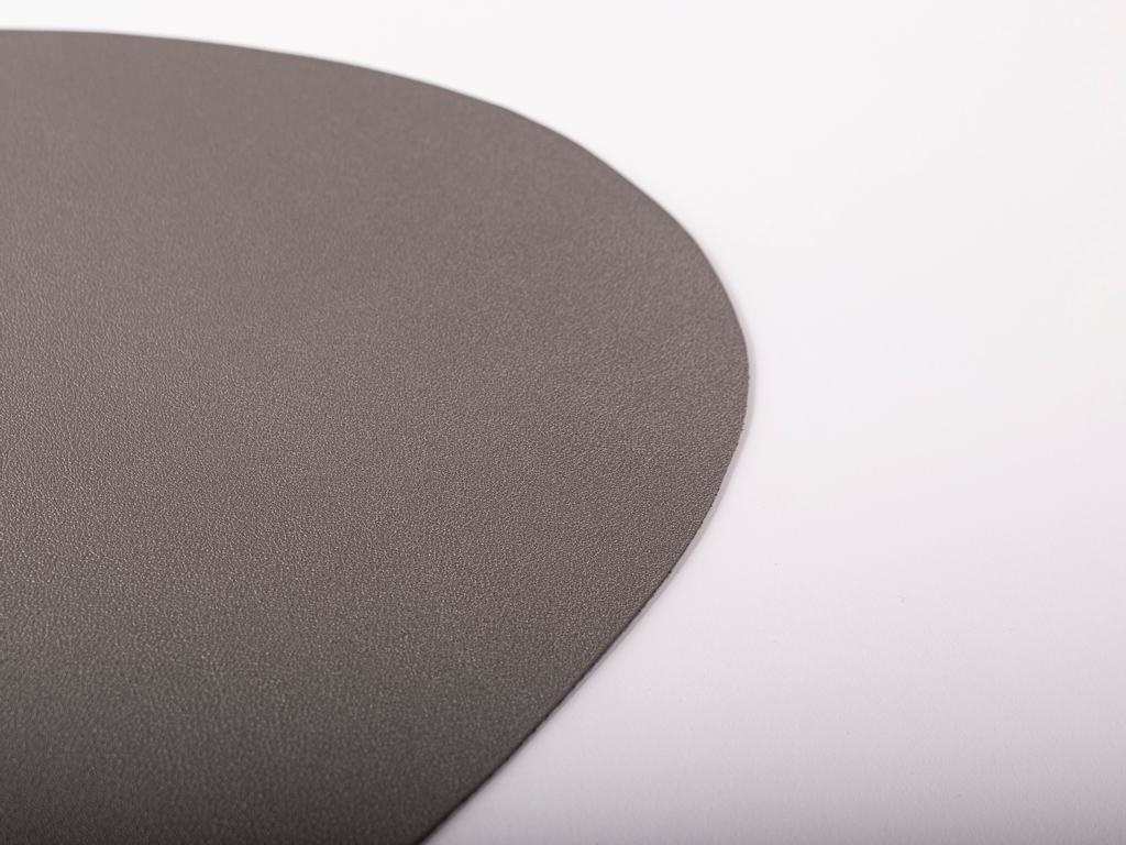 Placemats - Set van 2 - PU kunstleer - Zilver